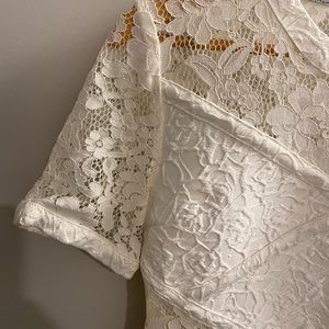 White chic faeries dress medium great condition